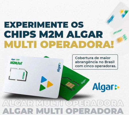 CHIP M2M MULTI OPERADORAS